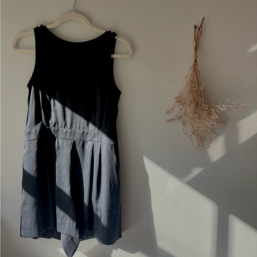 black loft romper